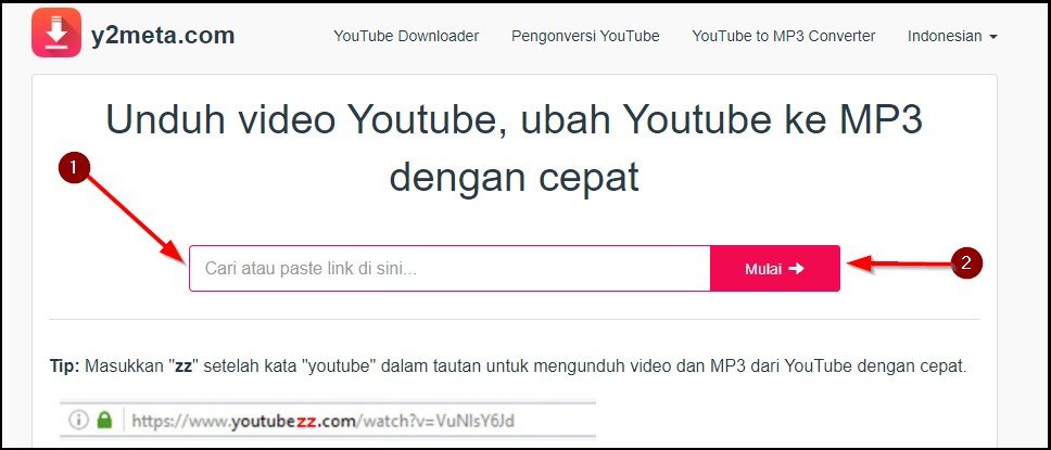 Download Video Youtube Dengan Y2meta